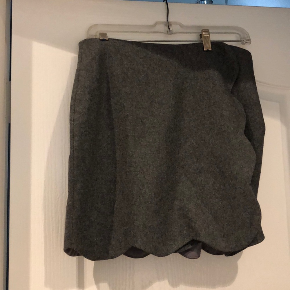 Gray skirt